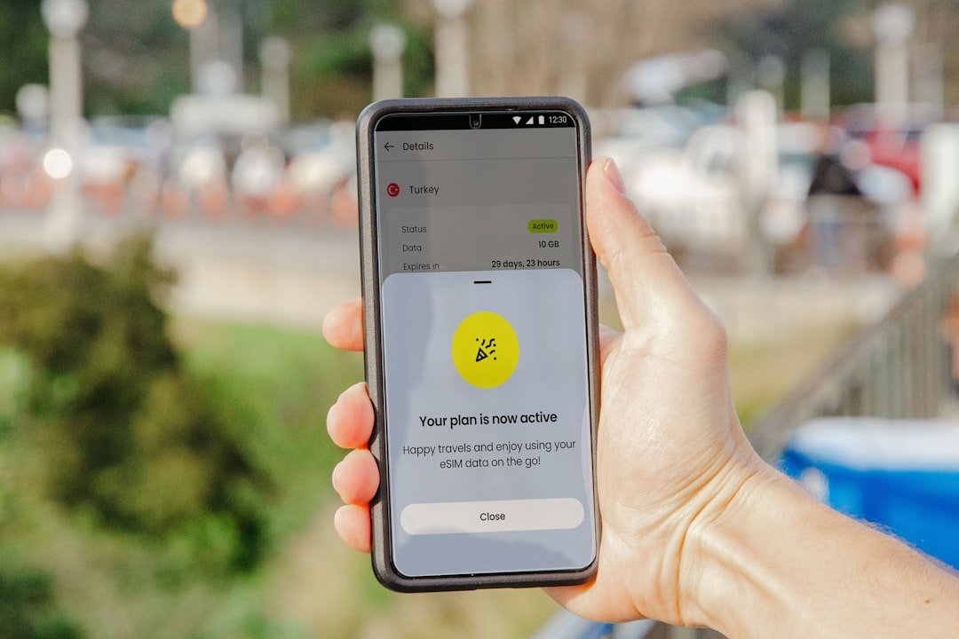 Crafting Captivating Headlines: Your awesome post title goes here Showcasing the convenience of eSIM technology on a smartphone
